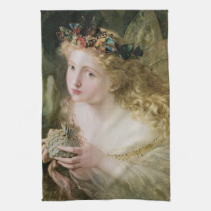 Schöne Feen-Schmetterlinge von Sophie Anderson Geschirrtuch