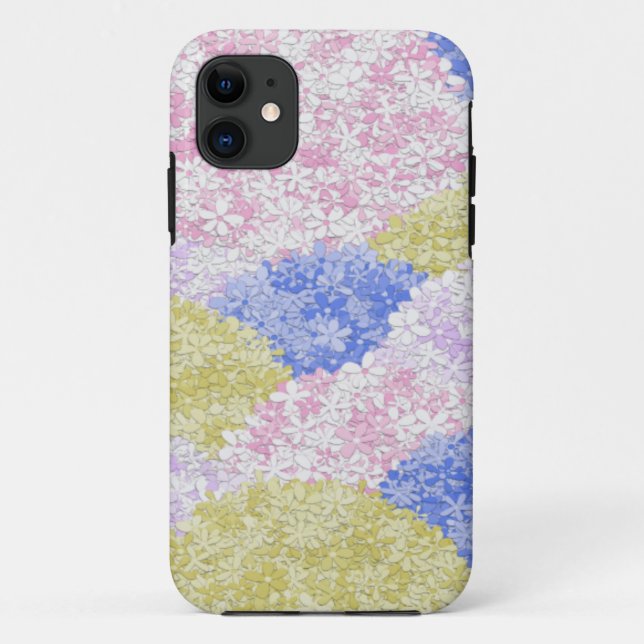 Schöne Felder von Hydrangeas Case-Mate iPhone Hülle (Rückseite)