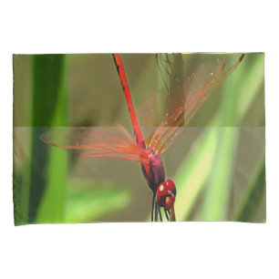 Schöne Firecracker Dragonfly Akryllische Malerei Kissenbezug