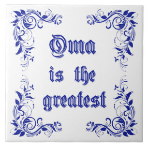 Schöne Fliese mit fertigen kundenspezifisch an