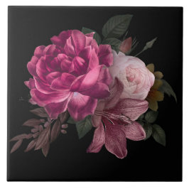 Schöne Flora Fliese