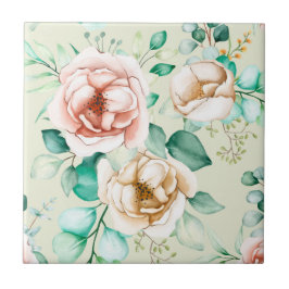 Schöne Flora Fliese