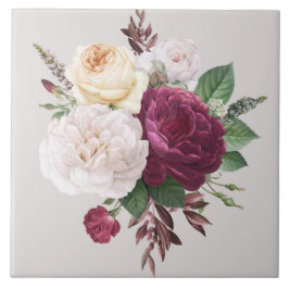 Schöne Flora Fliese