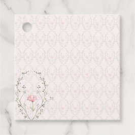 Schöne Flora Geschenkanhänger