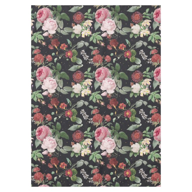Schöne Flora Tischdecke (Vorderseite)