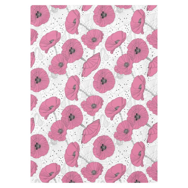 Schöne Flora Tischdecke (Vorderseite)