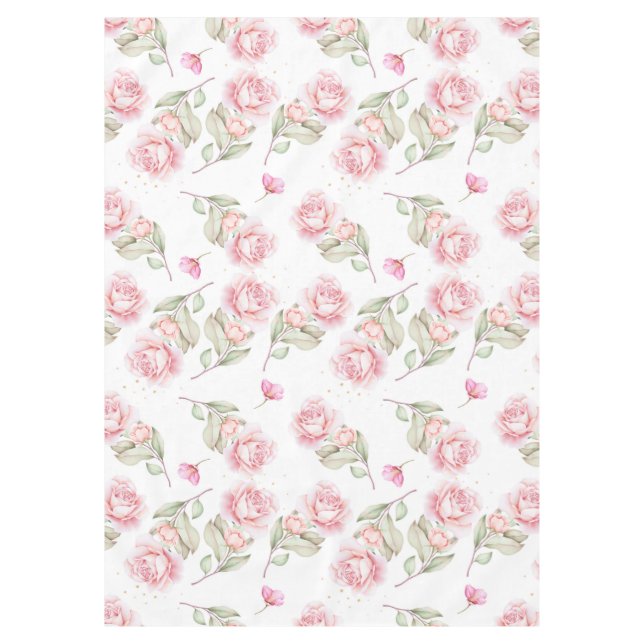 Schöne Flora Tischdecke (Vorderseite)