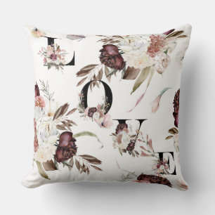 Schöne florale Vintage-Wurfkissen Kissen