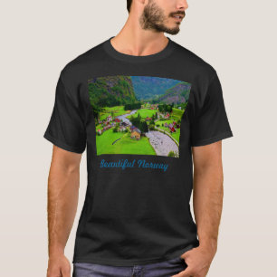 Schöne Fluss-Stadt T-Shirt