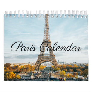 Schöne Fotografien Paris Frankreich Kalender