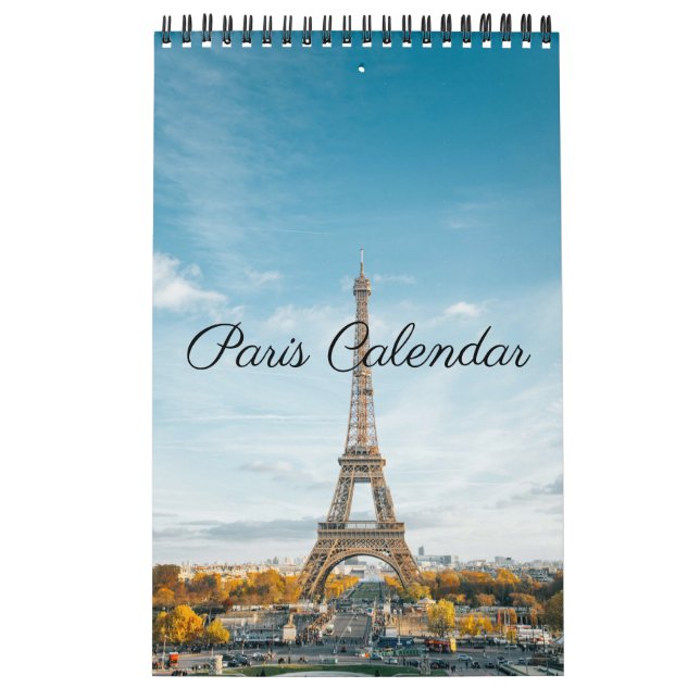 Schöne Fotografien Paris Frankreich Kalender (Titelbild)