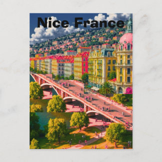 Schöne Frankreich Reise Postkarte, Schöne Postkart Postkarte