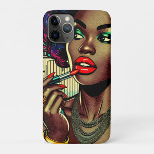 Schöne Frau am Lipstick Case-Mate iPhone Hülle