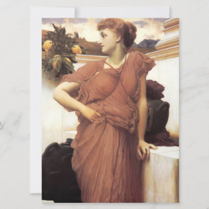 Schöne Frau an einem Brunnen (Frederic Leighton) Karte
