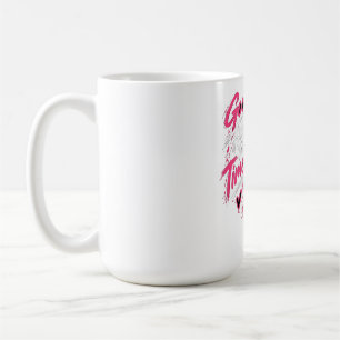 Schöne Frau – Gute Zeiten Positive Vibes Frauen Kaffeetasse