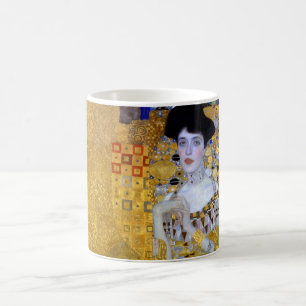 Schöne Frau in Gold Gustav Klimt Kaffee Mu Kaffeetasse