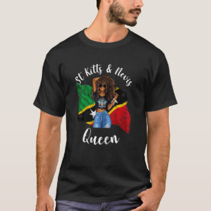Schöne Frauen aus St. Kitts und Nevis, Königin Wes T-Shirt