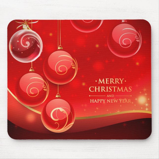 Schöne frohe Weihnachten Mousepad (Vorne)