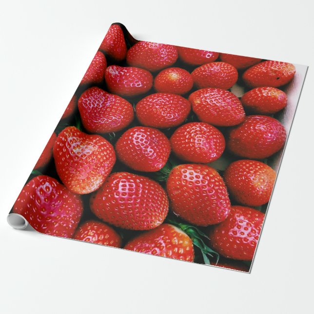 Schöne Früchte Geschenkpapier (Ungerollt)