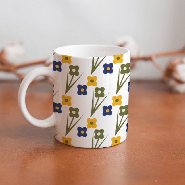 Schöne Frühlingsblumen  Kaffeetasse (Von Creator hochgeladen)