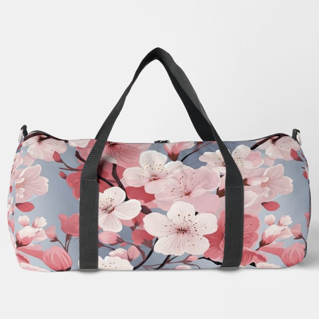 Schöne Frühlingsmaschinen Duffle Bag (Vorderseite)