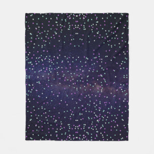Schöne Galaxie, Sterne Fleecedecke