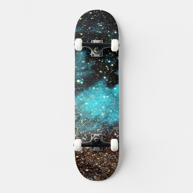 Schöne Galaxy Skateboard (Vorderseite)