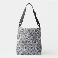 Schöne Gänseblümchen-Blume, Halftone-Illustration