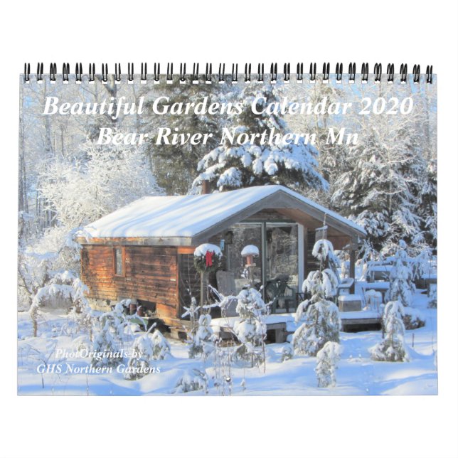 Schöne Gärten im Bear River Calendar 2020 Kalender (Titelbild)
