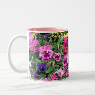 Schöne Garten-Tasse Zweifarbige Tasse