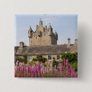 Schöne Gärten und berühmtes Schloss in Schottland  Button