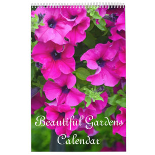 Schöne Gärten und Blumen Kalender