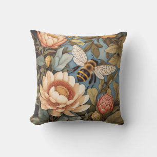 Schöne Gartenbäume mit Protea-Blume Kissen