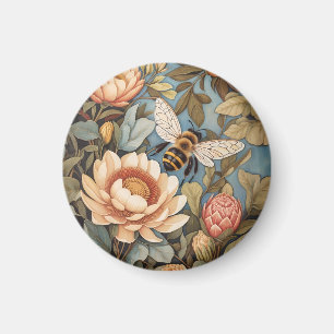 Schöne Gartenbäume mit Protea-Blume Magnet