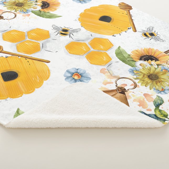 Schöne Gartenbeere Sonnenblume Sherpadecke (3/4)