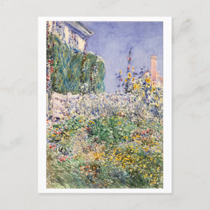 Schöne Gartenmalerei Postkarte