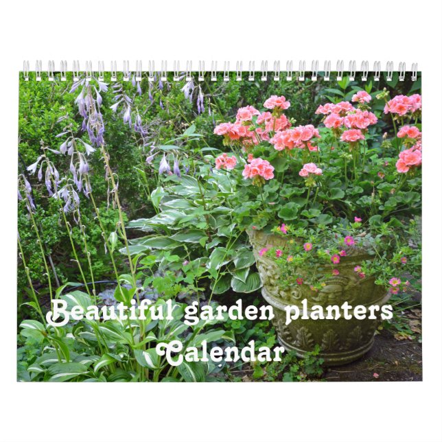Schöne Gartenpflanzen Kalender (Titelbild)