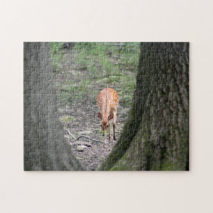 Schöne Gazelle im Wald Puzzle