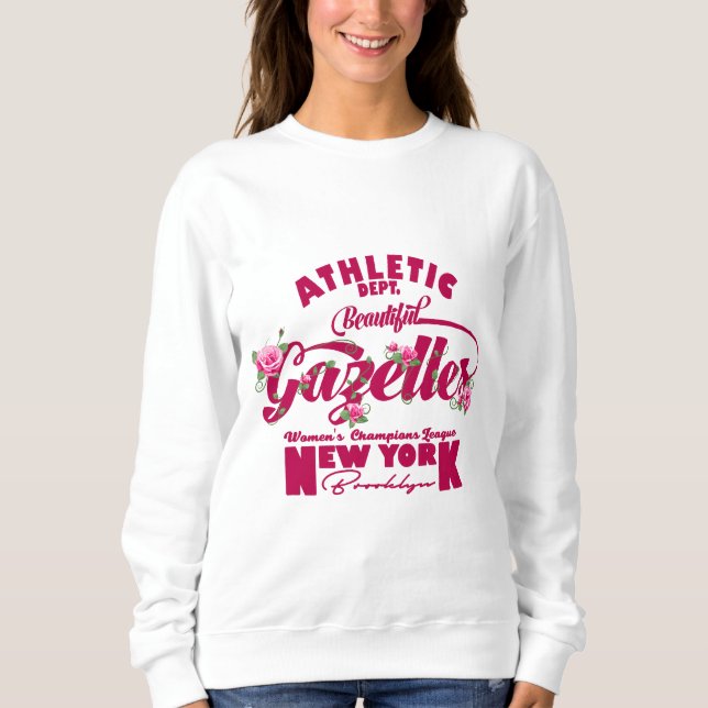 Schöne Gazelle Sweatshirt (Vorderseite)