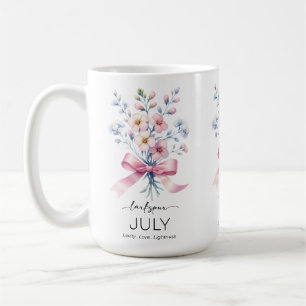 Schöne Geburtsmonatsblume/Narzisse/März Kaffeetasse