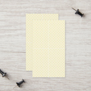 Schöne gelbe Kreise mit weißem Hintergrund Telefonnummerkarte