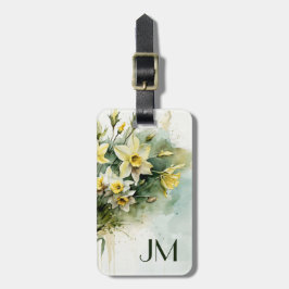 Schöne gelbe Wasserhaube Gepäckanhänger