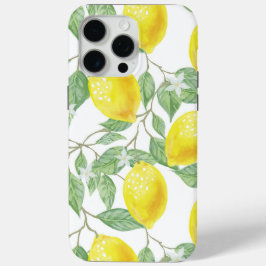 Schöne gelbe Zitronen Case-Mate iPhone Hülle