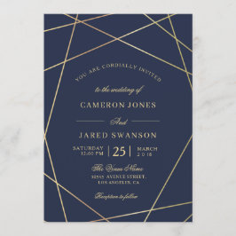 schöne geometrische Einladung