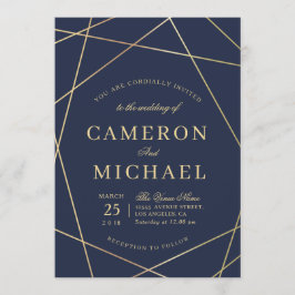 schöne geometrische Einladung