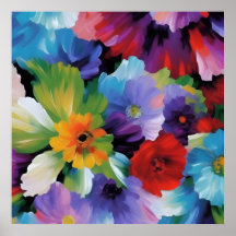 Schöne gestrichene Blume