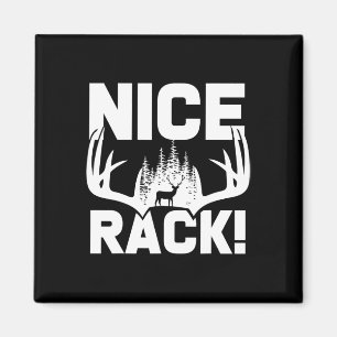 Schöne Geweihhirsche lustige Jagd Jäger Humor Magnet