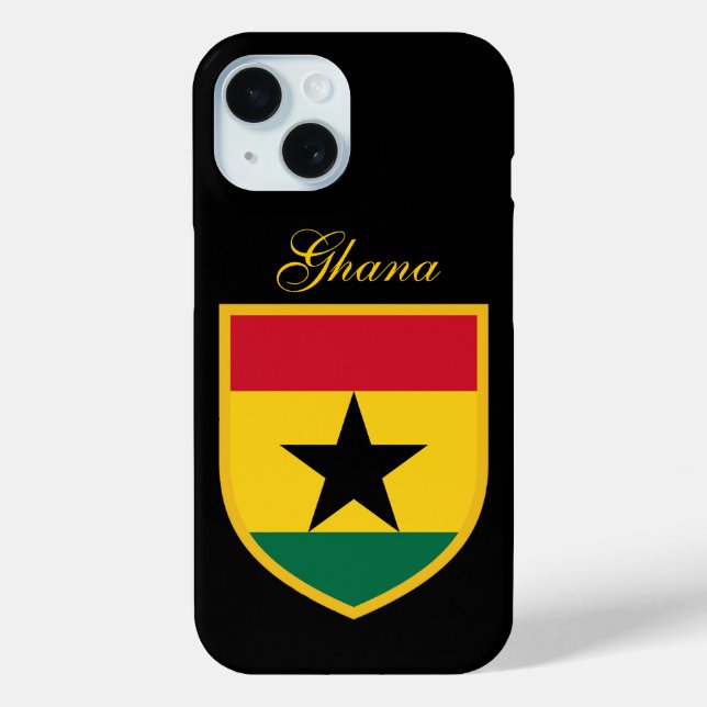 Schöne Ghana Flag Case-Mate iPhone Hülle (Rückseite)