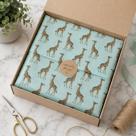 Schöne Giraffen Seidenpapier