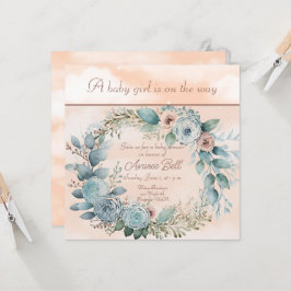 Schöne Girl Baby Dusche